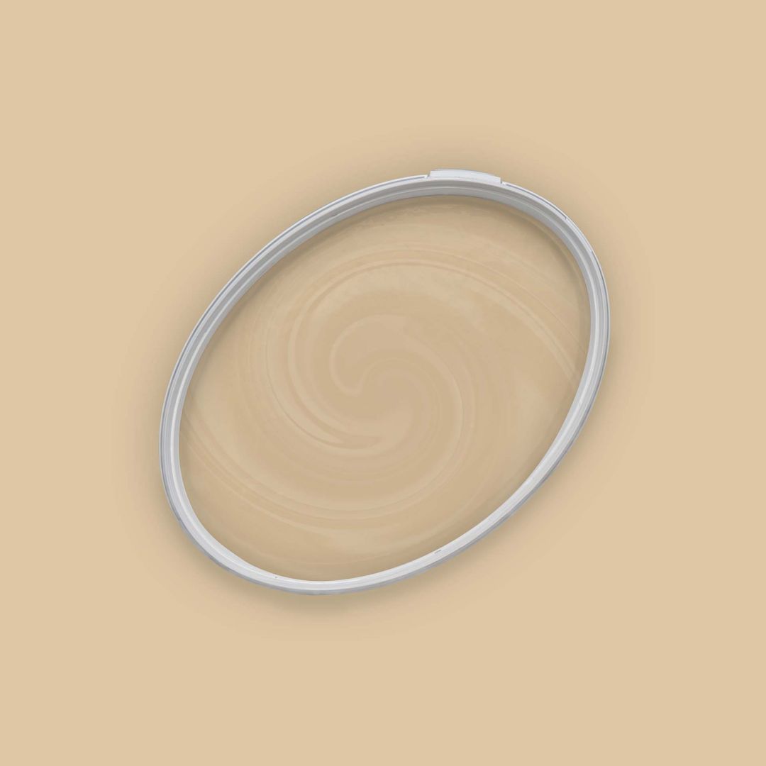 Kaeppel Beige Wandfarbe seidenmatt I Asthetic Artichoke | Raum öffnend und beruhigend | THE COLOR KITCHEN
