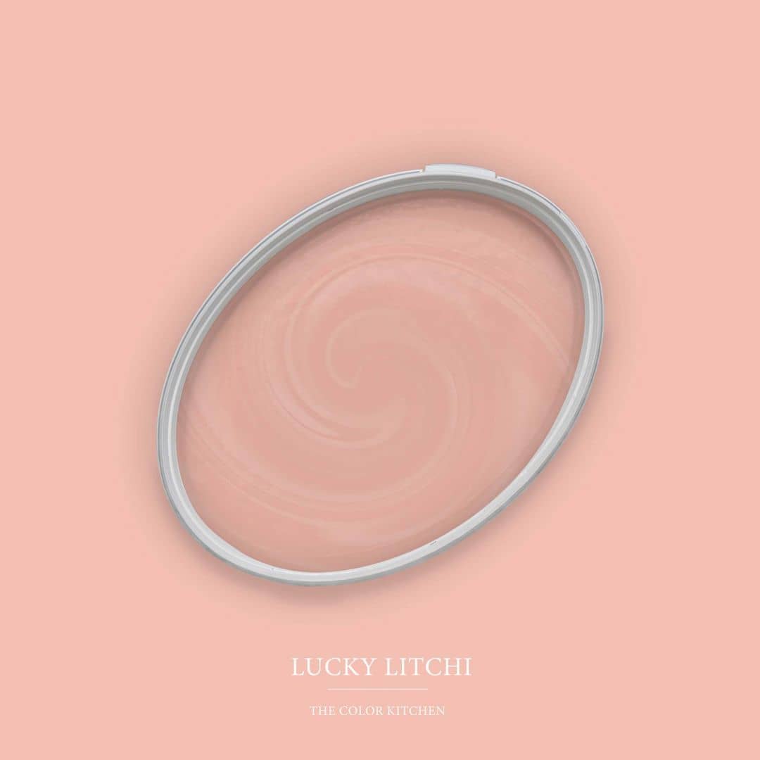 Kaeppel Rosa Wandfarbe seidenmatt I Lucky Litchi | beruhigende und einladende Atmosphäre | THE COLOR KITCHEN