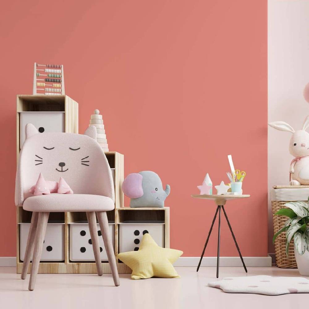 Kaeppel Pink Wandfarbe seidenmatt I Georgeous Grapefruit | verspielt und fröhlicher Charakter | THE COLOR KITCHEN Begrenztes Angebot