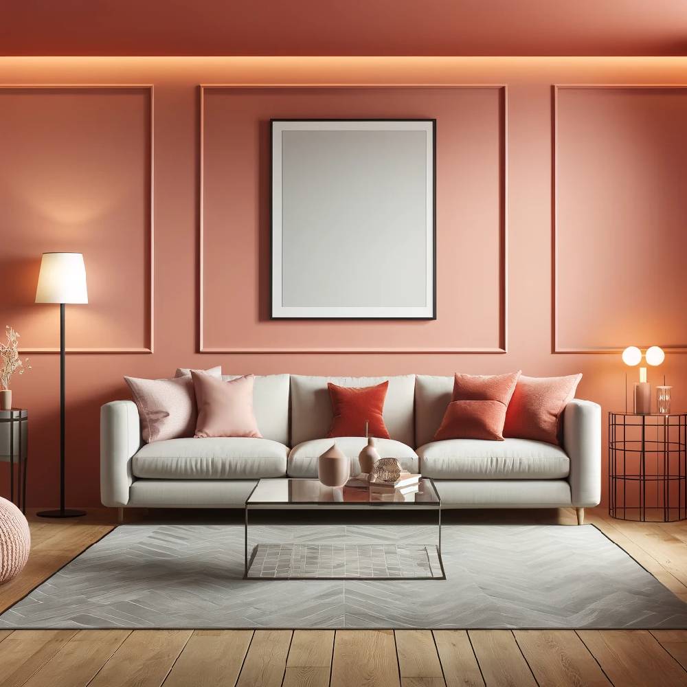 Kaeppel Pink Wandfarbe seidenmatt I Georgeous Grapefruit | verspielt und fröhlicher Charakter | THE COLOR KITCHEN Begrenztes Angebot