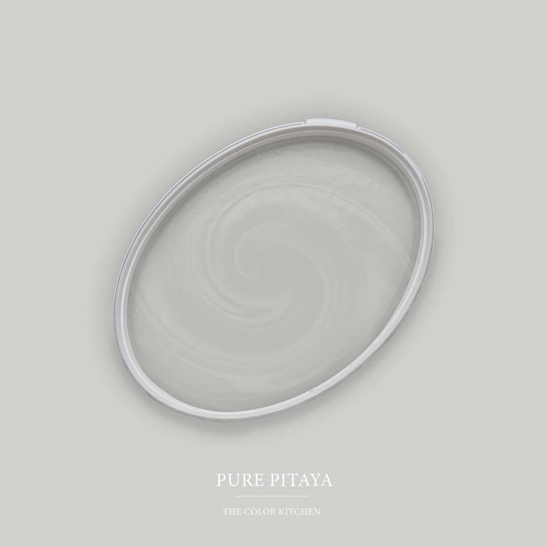 Kaeppel Grau Wandfarbe seidenmatt I Pure Pitaya | elegante, moderne Atmosphäre schaffend | THE COLOR KITCHEN
