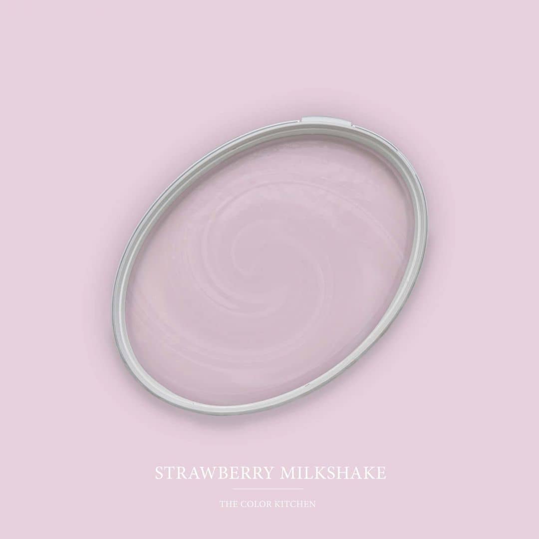 Kaeppel Pink Wandfarbe seidenmatt I Milky Strawberry | verspielt und fröhlicher Charakter | THE COLOR KITCHEN