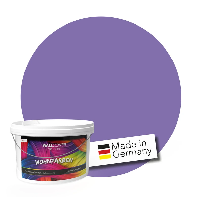 Kaeppel Lila Wandfarbe matt | Innenfarbe in Top-Qualität | vitalisierender Raumcharakter Cyber Monday