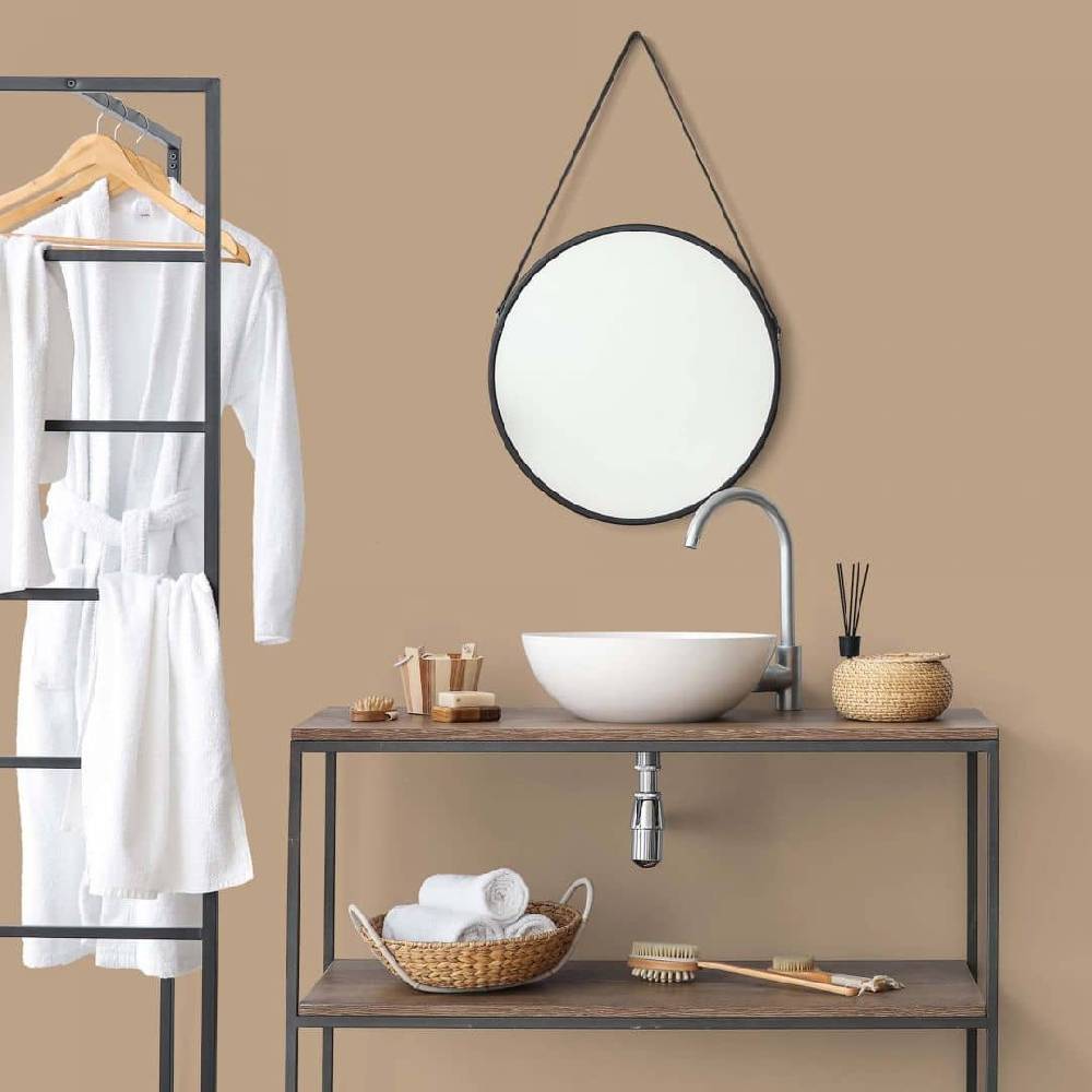 Kaeppel Braun Wandfarbe seidenmatt I Friendly Fennel | behagliche und ruhige Raumatmosphäre schaffend | THE COLOR KITCHEN Osterangebot