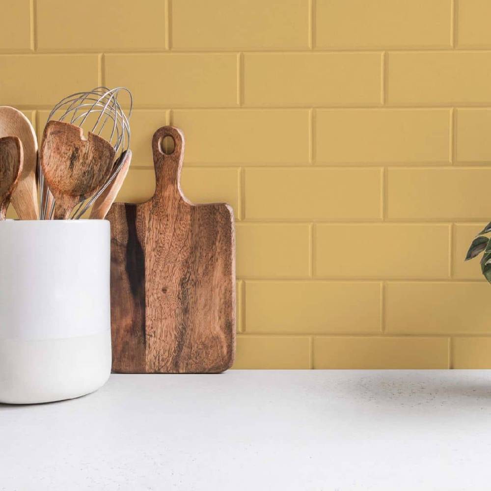 Kaeppel Gelb Wandfarbe seidenmatt I Playful Pineapple | belebende Wirkung | THE COLOR KITCHEN Muttertagsangebot
