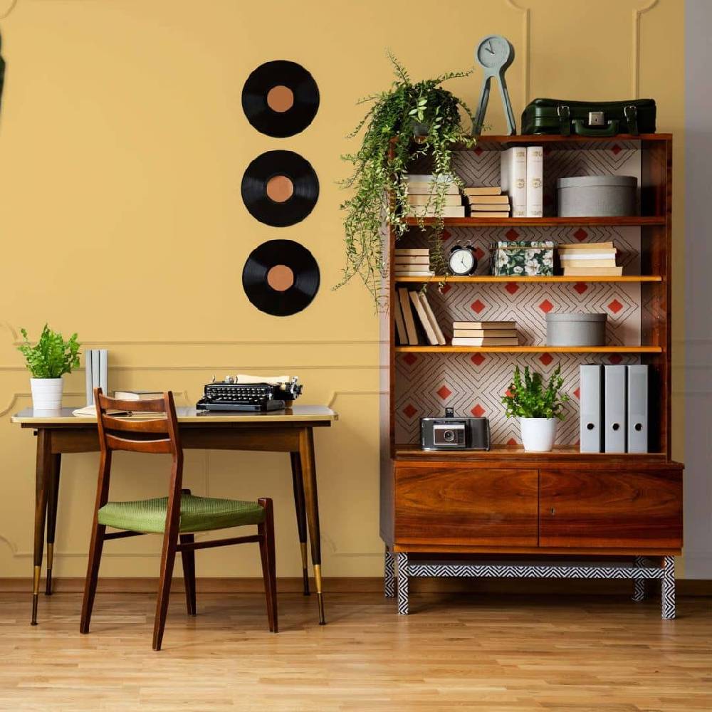 Kaeppel Gelb Wandfarbe seidenmatt I Playful Pineapple | belebende Wirkung | THE COLOR KITCHEN Muttertagsangebot
