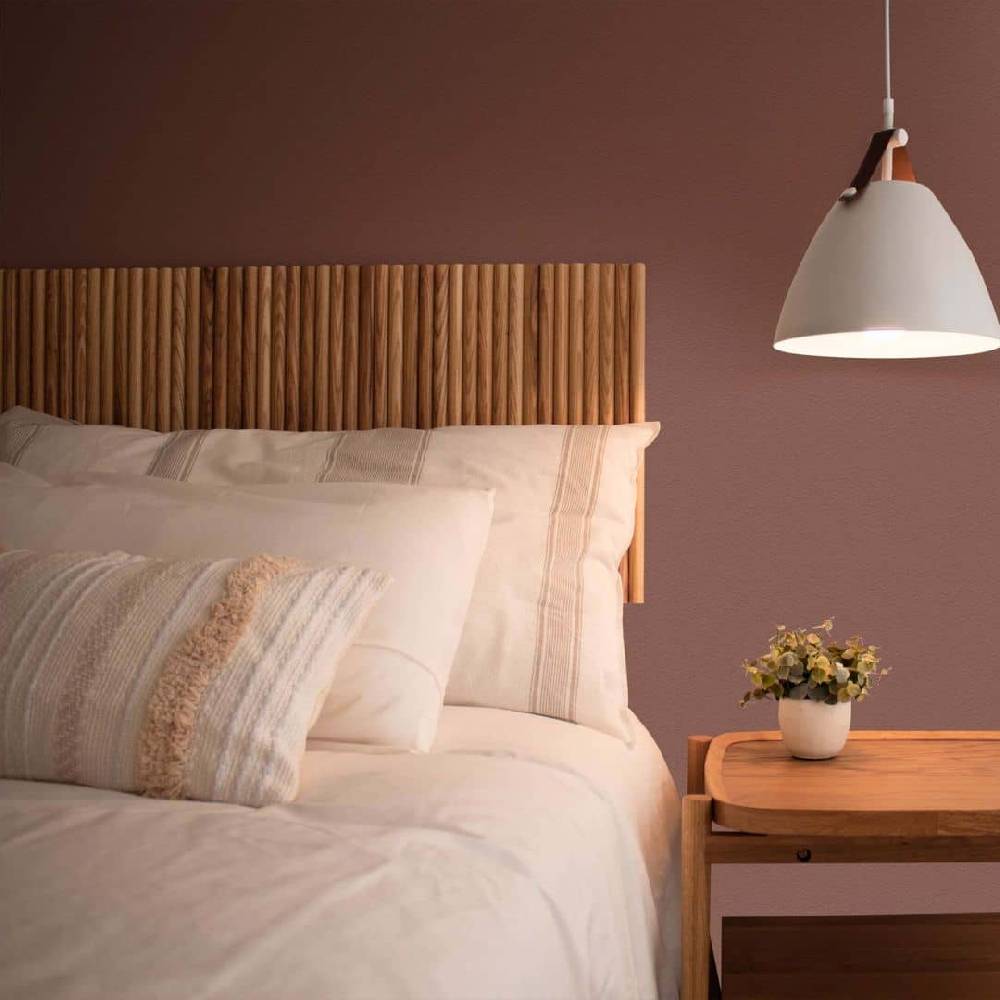 Kaeppel Rot Wandfarbe seidenmatt I Reddish Chestnut | leidenschaftlich und voller Energie | THE COLOR KITCHEN Heißer Verkauf