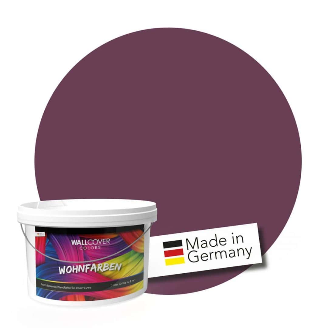 Kaeppel Lila Wandfarbe matt | Innenfarbe in Top-Qualität | vitalisierender Raumcharakter Zeitlich begrenztes Angebot