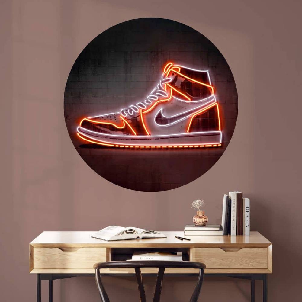Kaeppel Wandtattoo Mielu - Sneaker - Rund