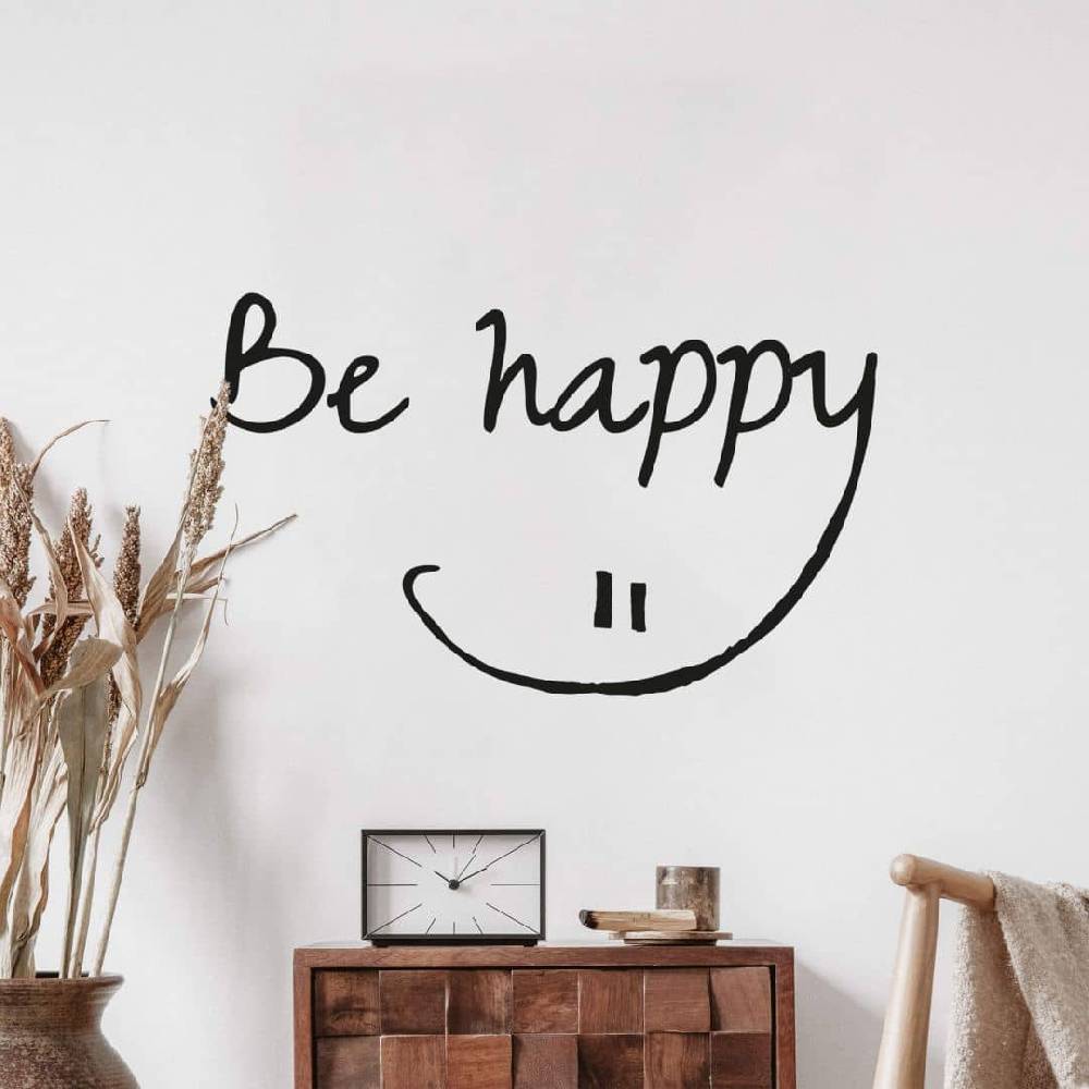 Kaeppel Wandtattoo Be happy