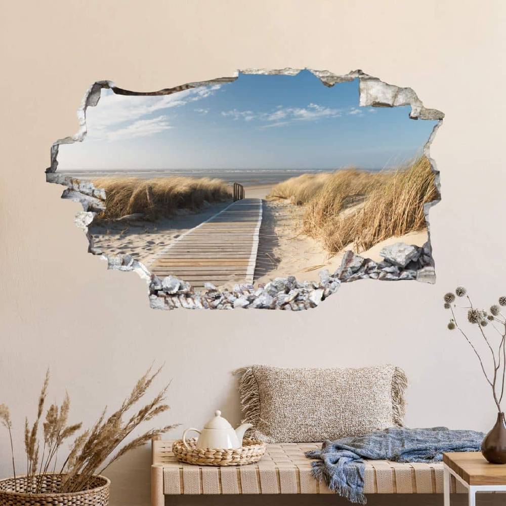 Kaeppel 3D Wandtattoo - An der Ostsee