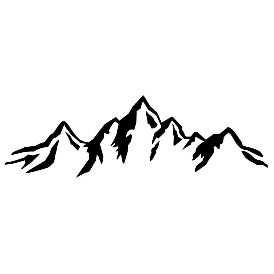 Kaeppel Wandtattoo Berg - Bergpanorama Kostenlose Rückgabe