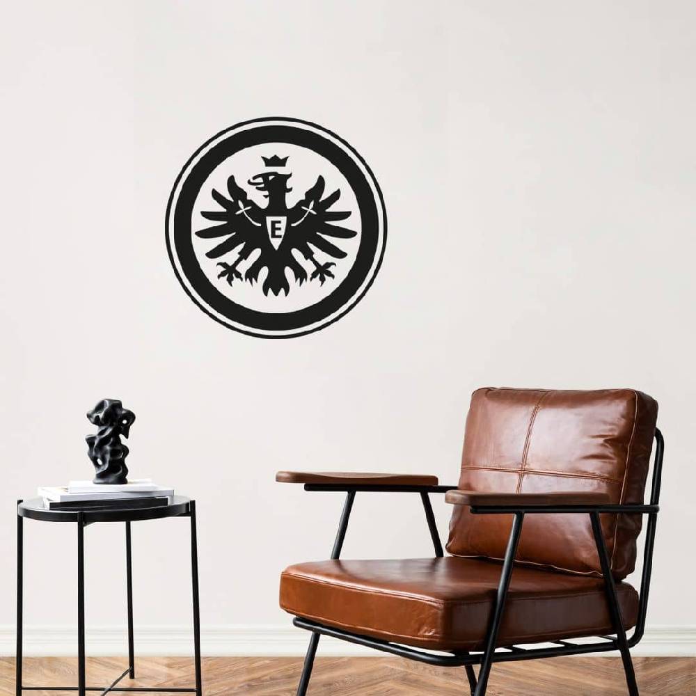 Kaeppel Wandtattoo Eintracht Frankfurt Logo einfarbig