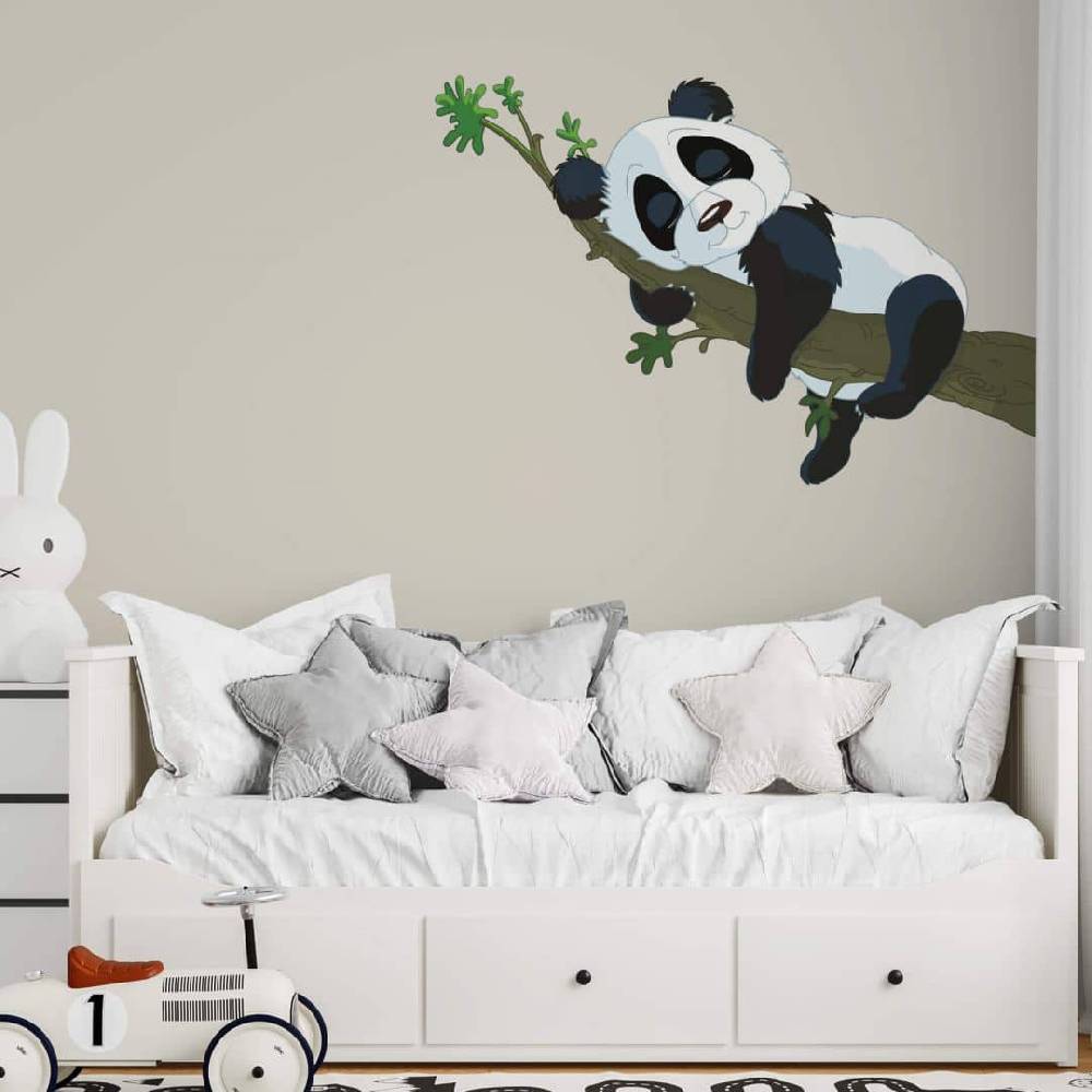 Kaeppel Wandtattoo Schlafender Panda