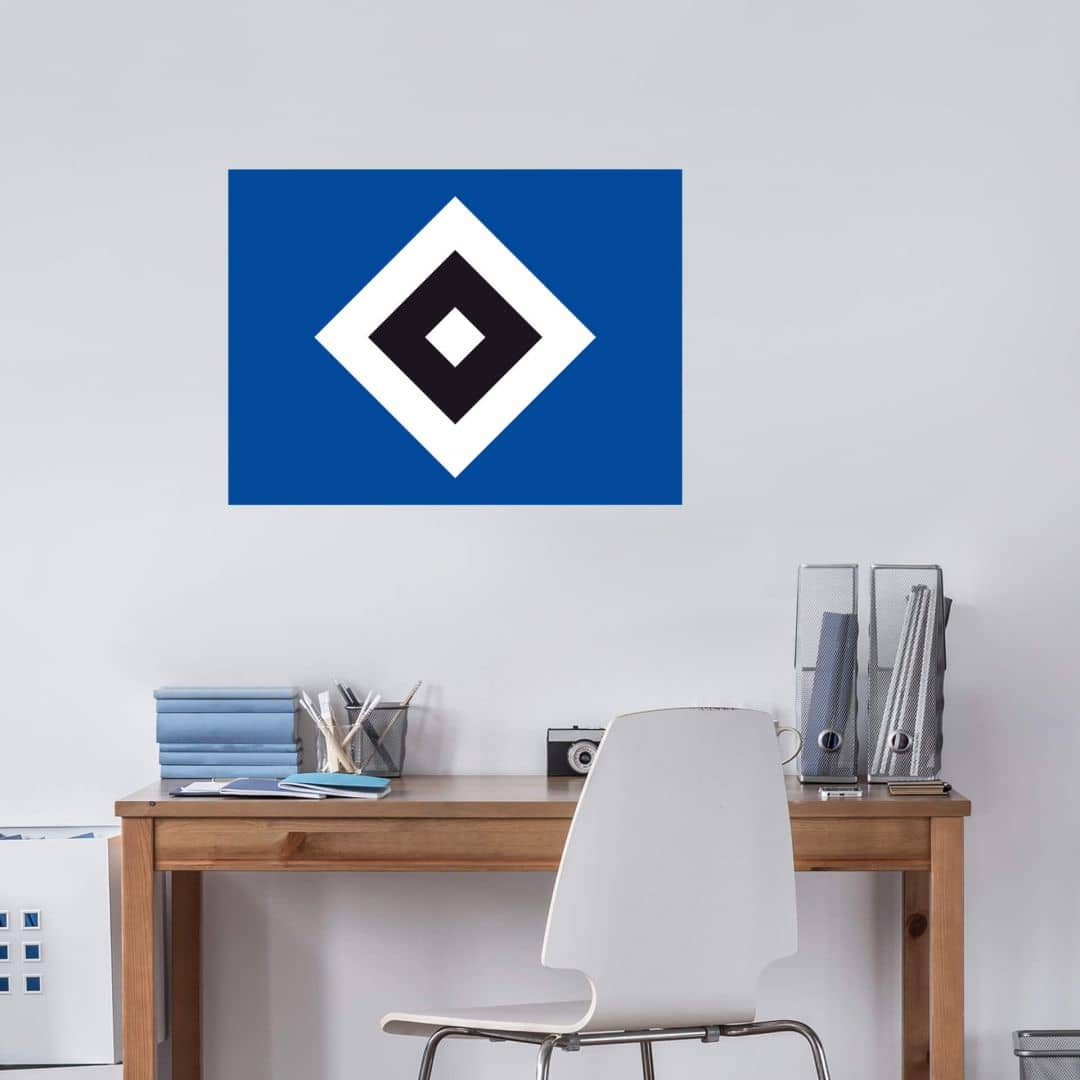 Kaeppel Wandtattoo HSV Logo
