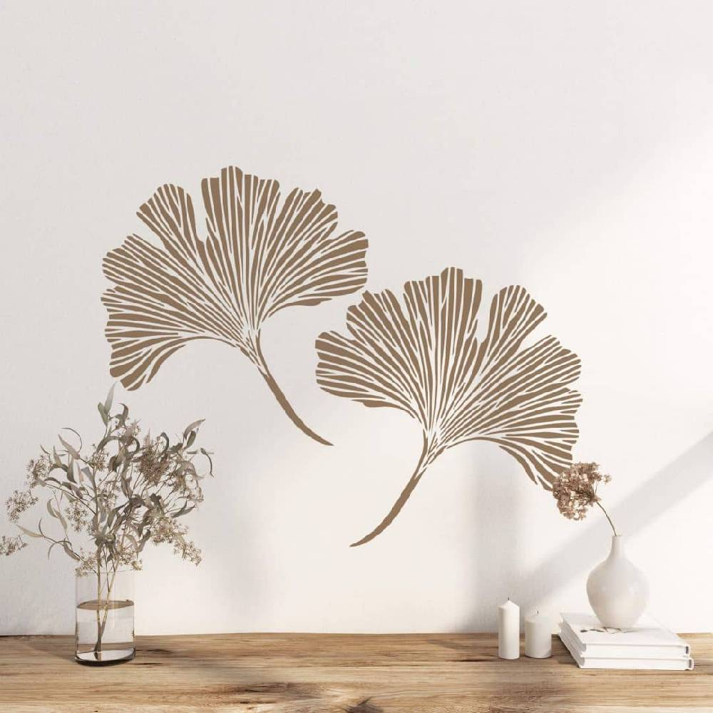 Kaeppel Wandtattoo Gingko Blätter (2-teilig)