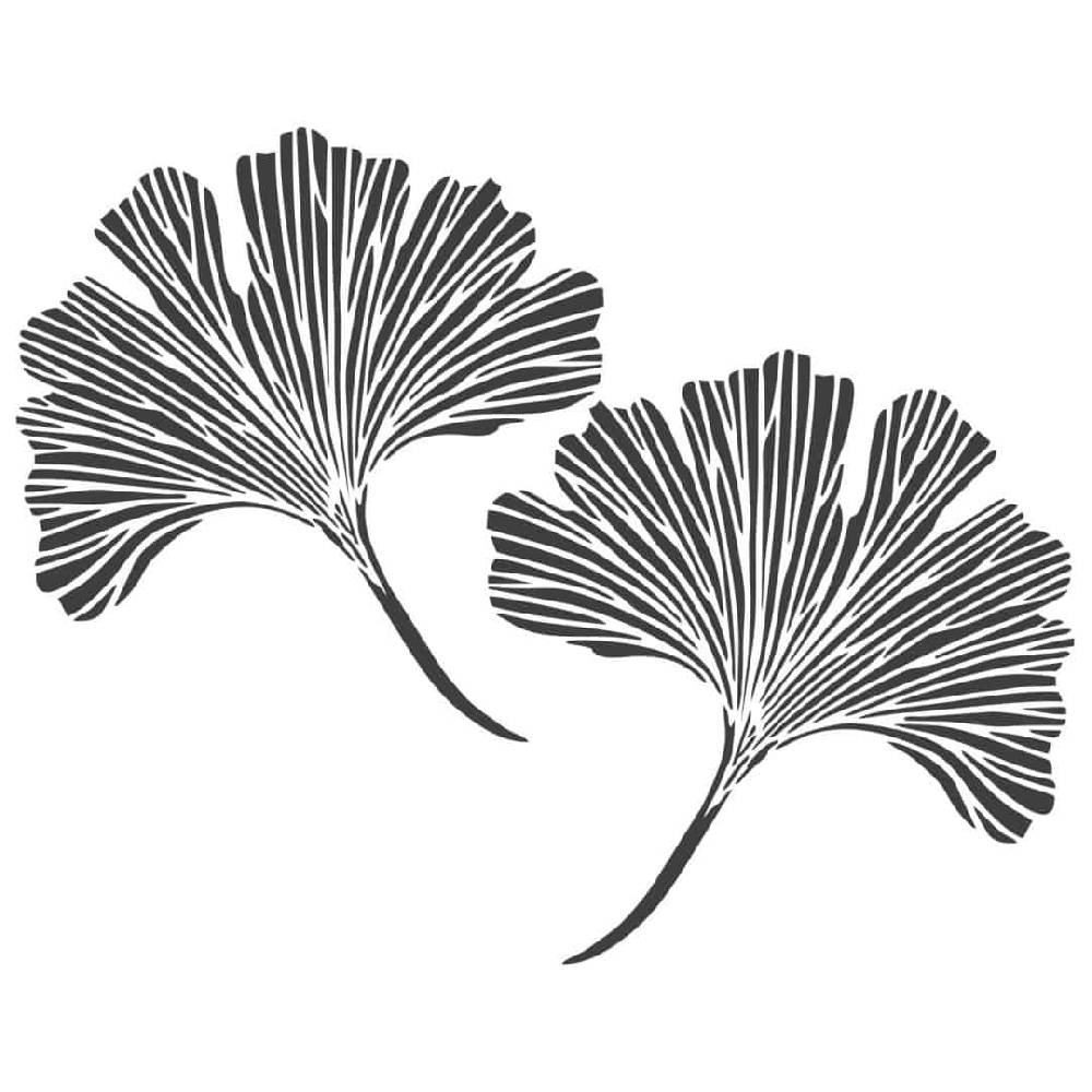 Kaeppel Wandtattoo Gingko Blätter (2-teilig) Black Friday Preise