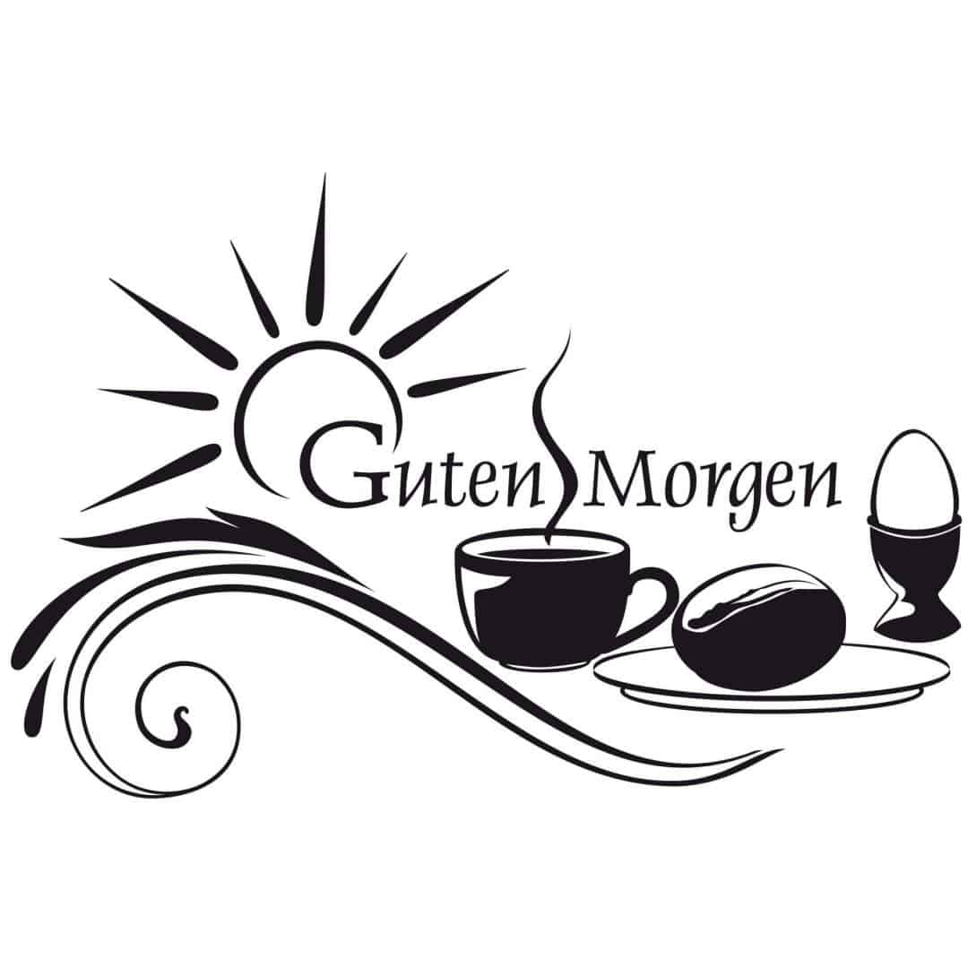 Kaeppel Wandtattoo Guten Morgen 1 zollfrei