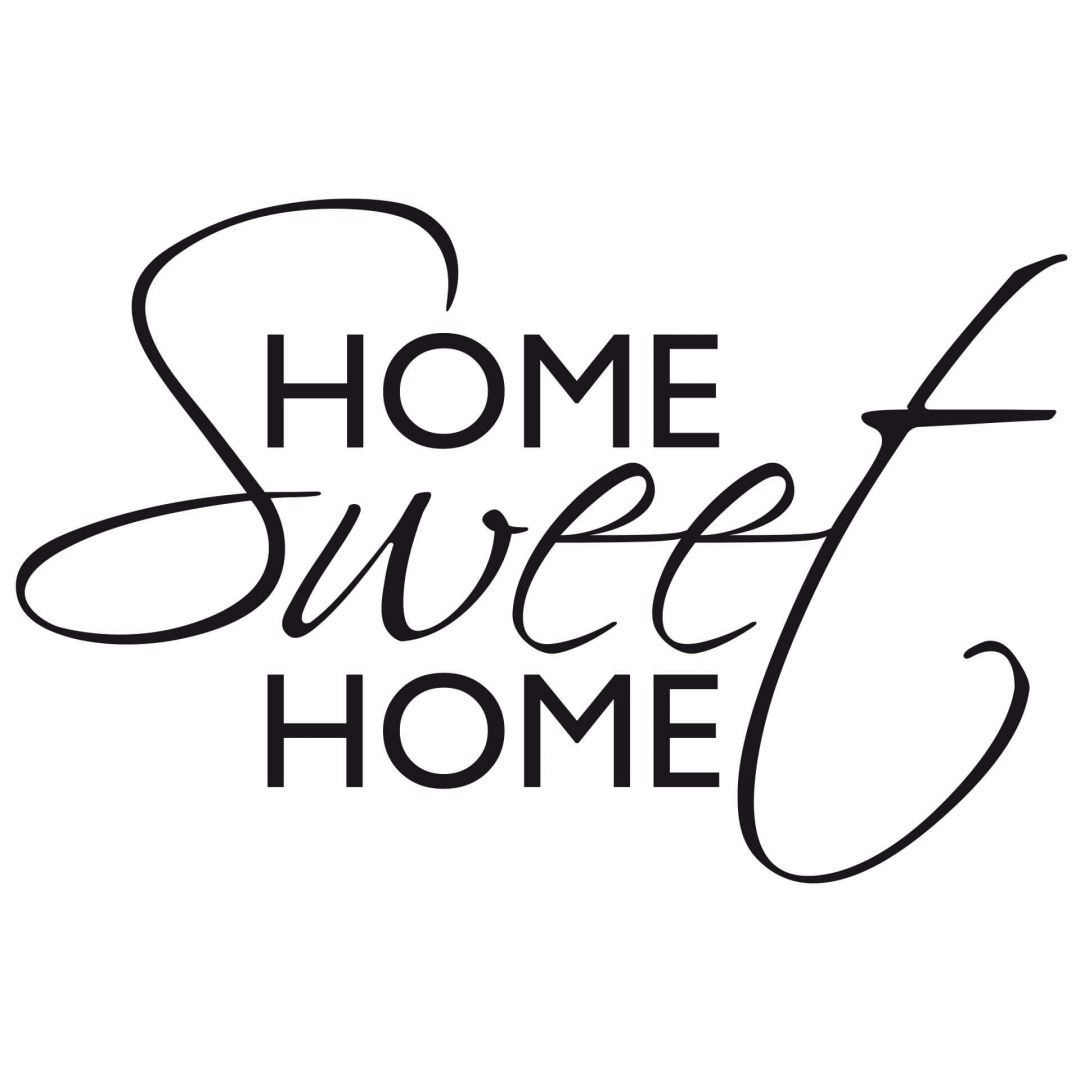 Kaeppel Wandtattoo Home Sweet Home 1 Auslauf