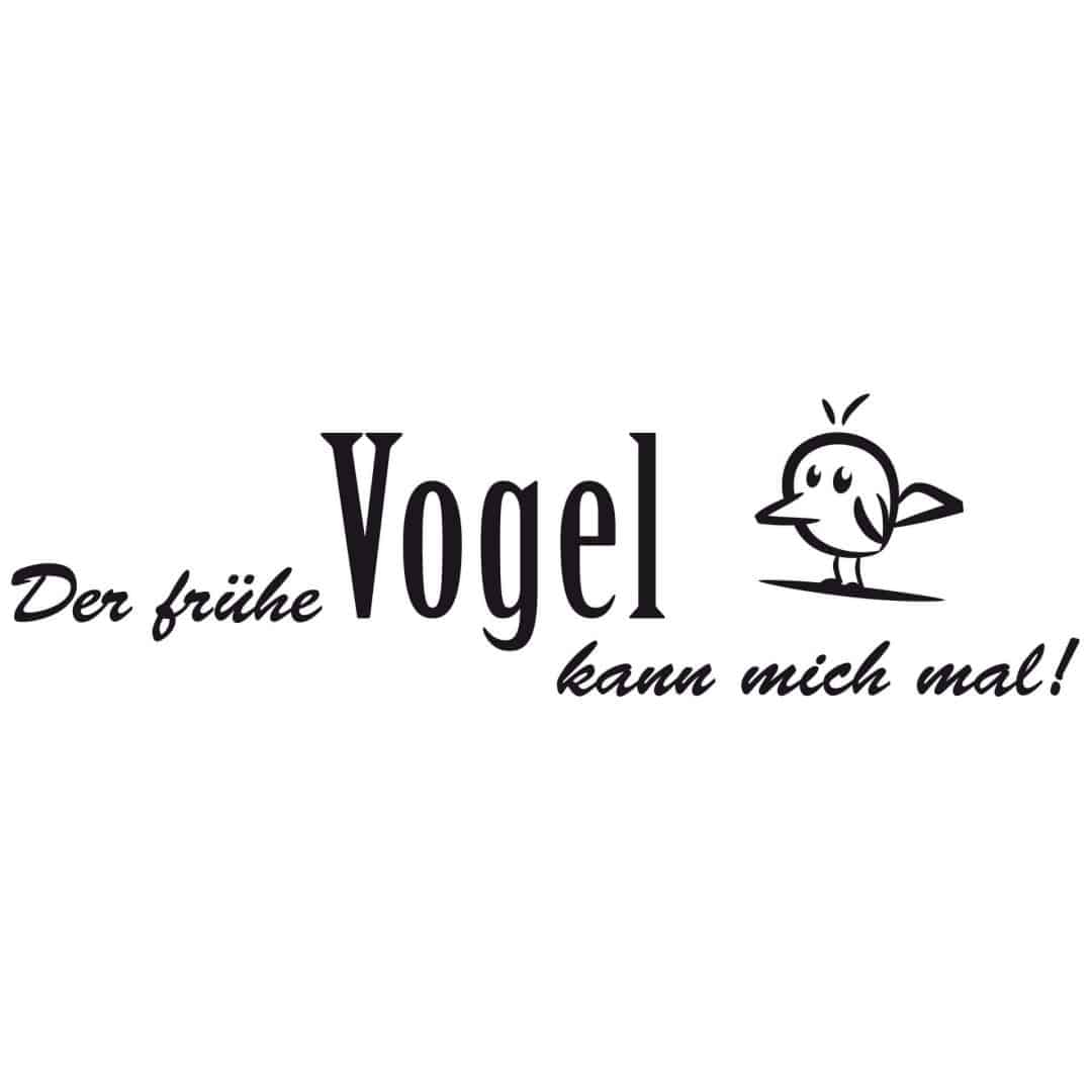 Kaeppel Wandtattoo Der frühe Vogel kann mich mal! Osterangebot