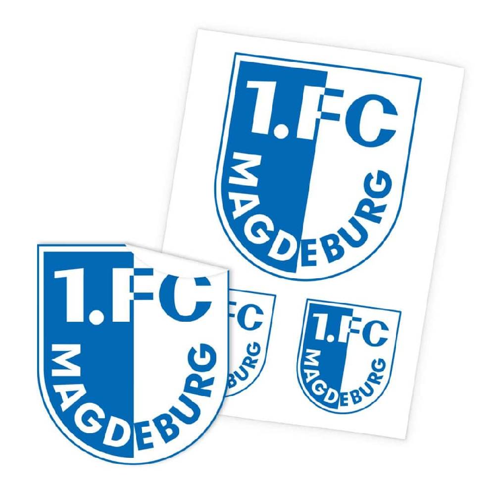 Kaeppel Wandtattoo 1. FC Magdeburg Logo Bogen - 48x70 cm Online Outlet