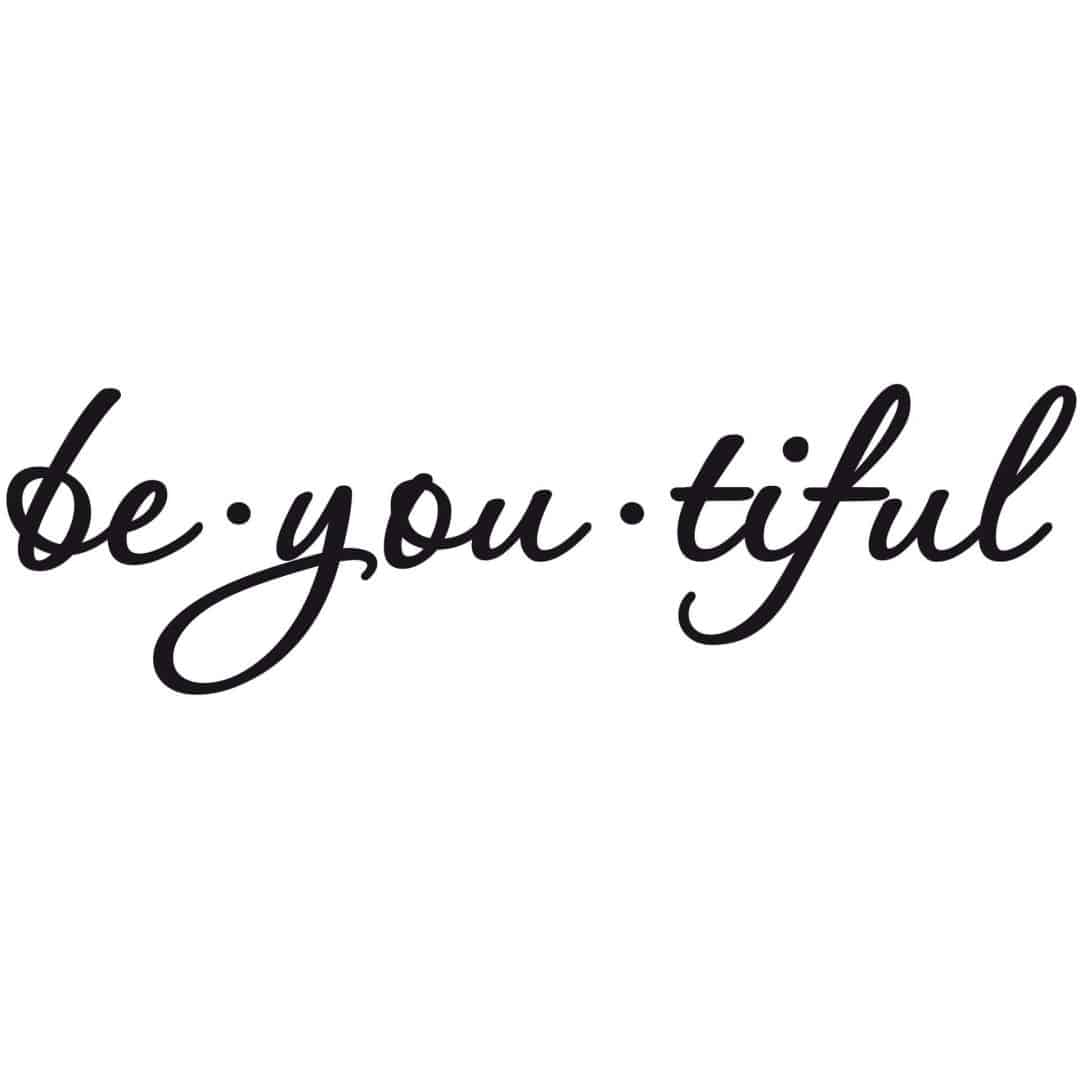 Kaeppel Wandtattoo Be You Tiful Saisonale Angebote