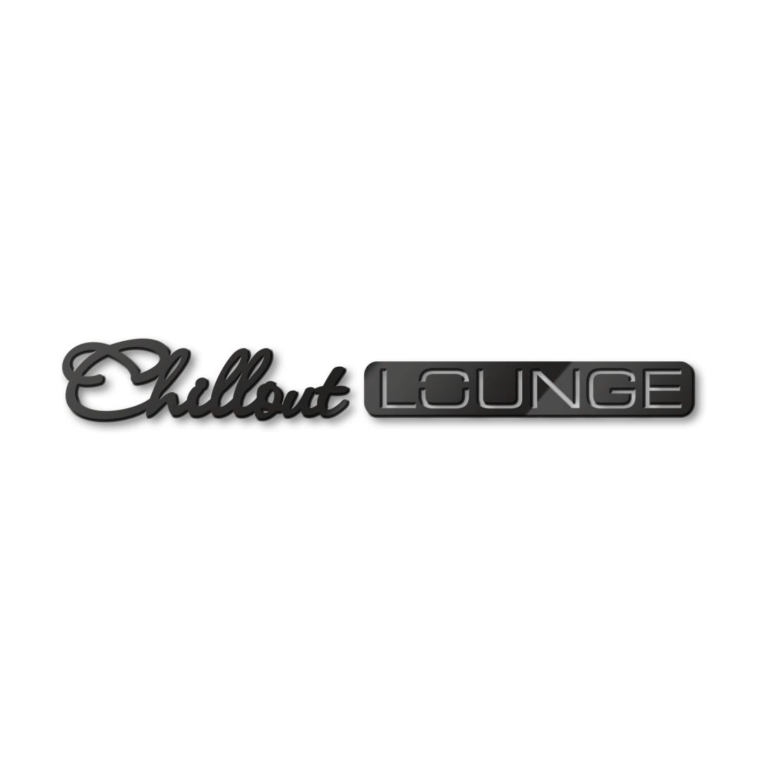 Kaeppel Acrylbuchstaben Chillout Lounge zollfrei