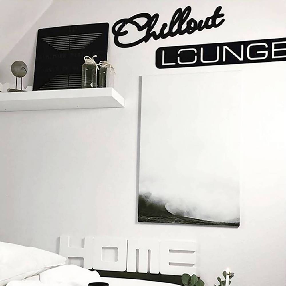 Kaeppel Acrylbuchstaben Chillout Lounge zollfrei
