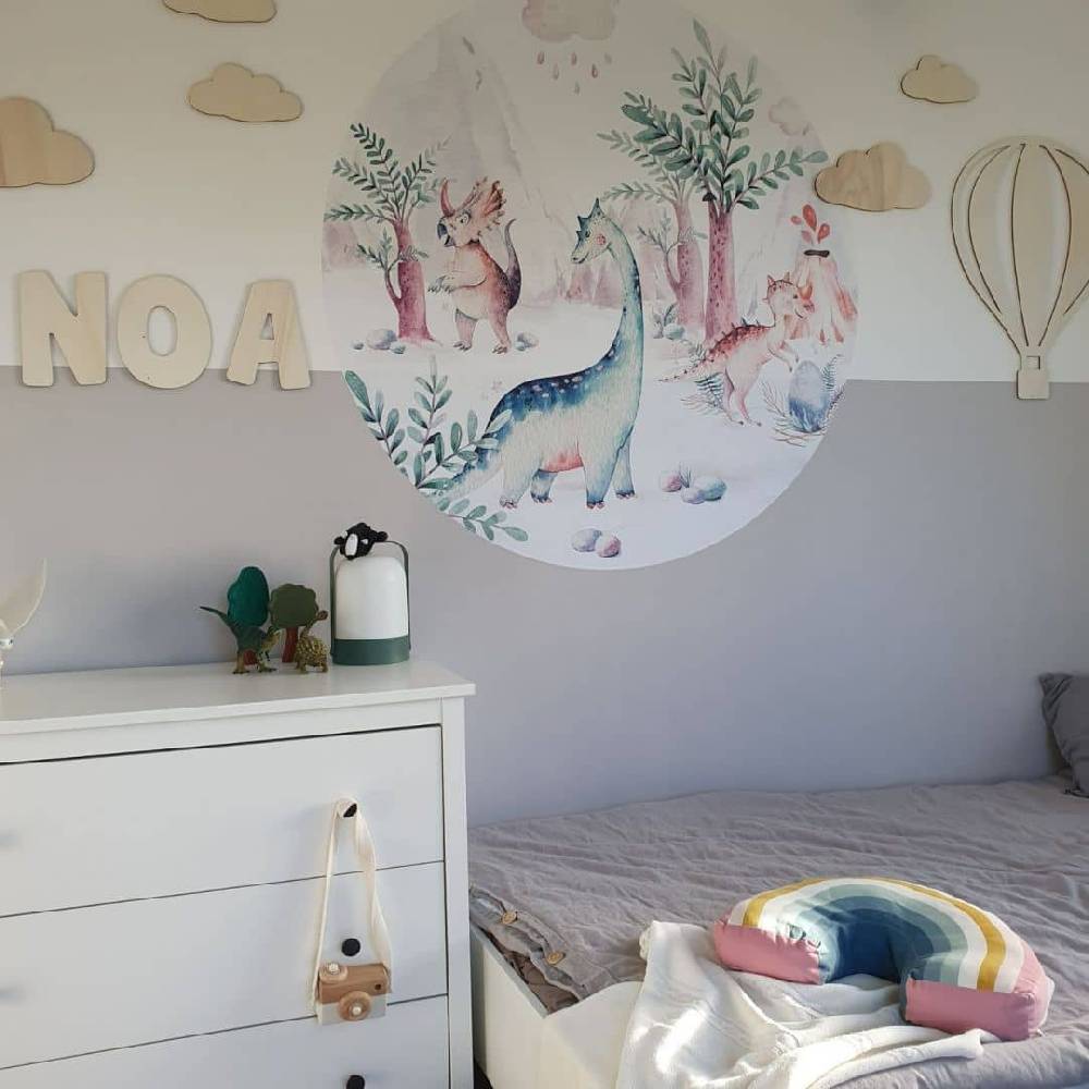 Kaeppel 3D Holzdeko Kinderzimmer - Wolken Set (5-teilig) im Angebot
