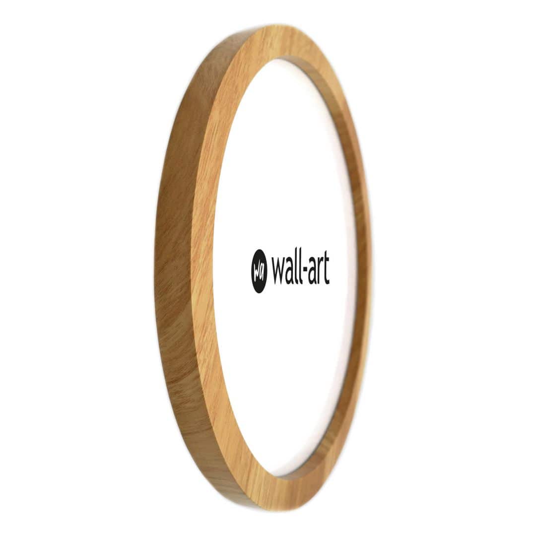 Kaeppel Bilderrahmen Holzoptik Natur - Rund Zeitlich begrenztes Angebot