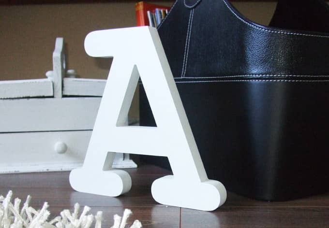 Kaeppel Dekobuchstaben 15 cm Buchstabenhöhe Räumungsverkauf