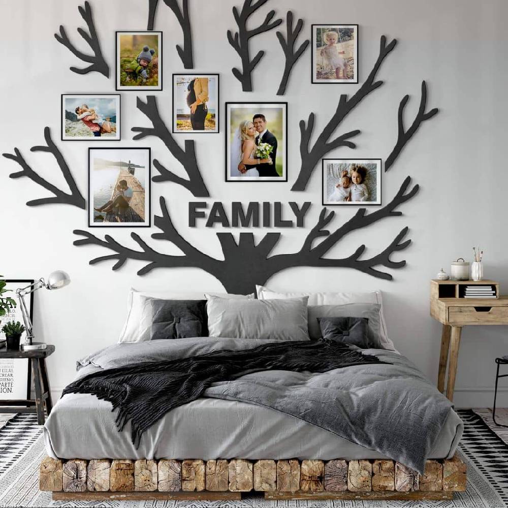 Kaeppel MDF - Holzdeko XXL-Baum des Lebens (19-teilig) Kauf eins, bekomm eins gratis