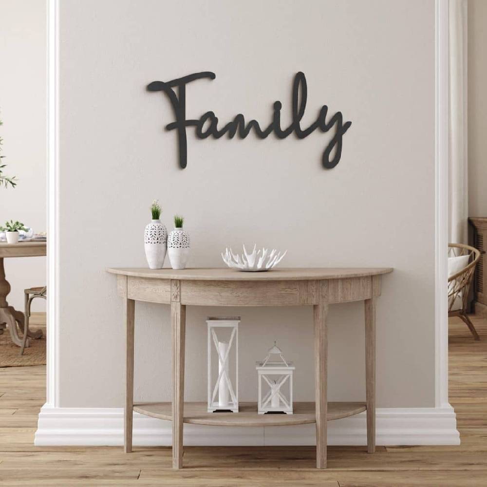 Kaeppel 3D MDF Schriftzug Family