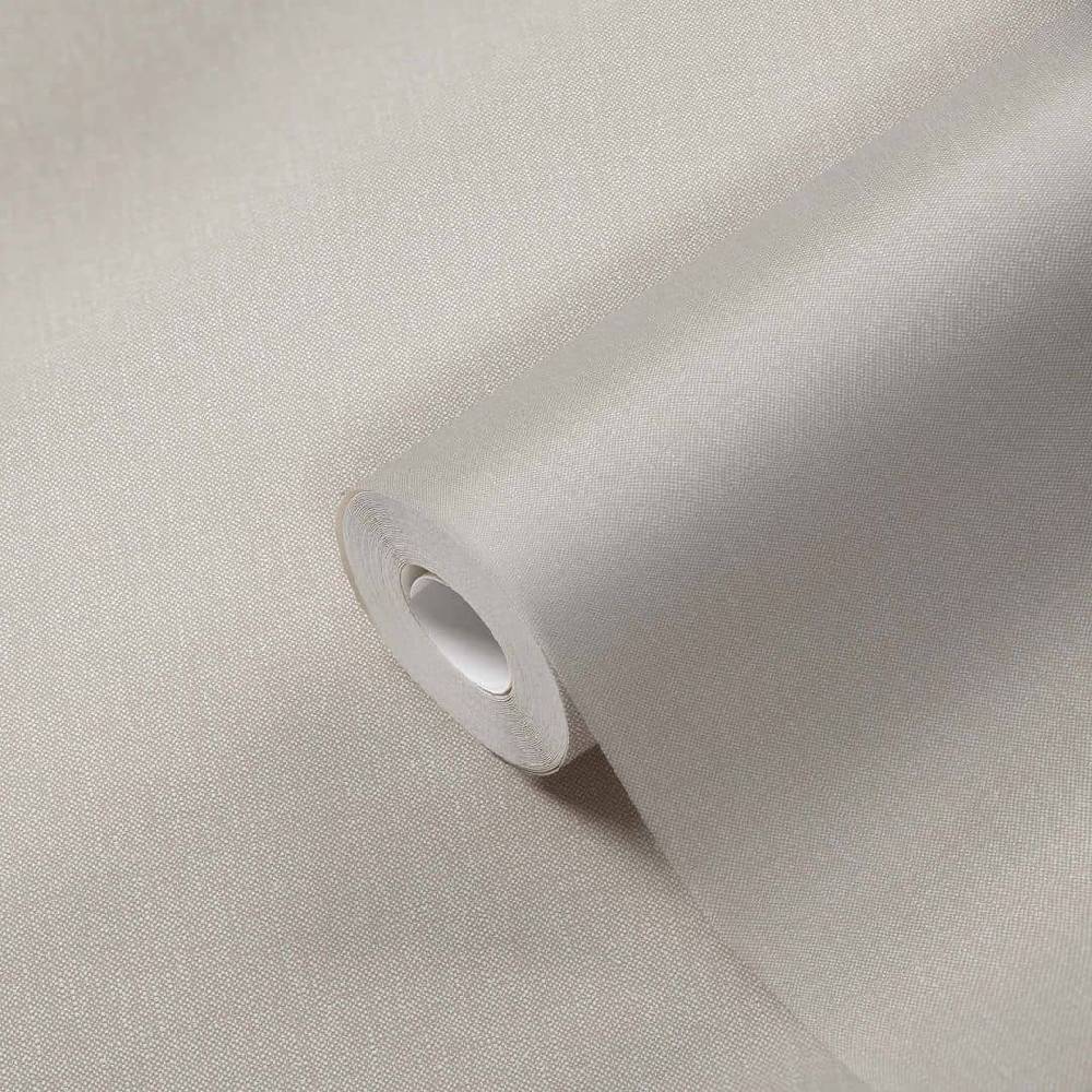Kaeppel Vliestapete Beige einfarbig Scandinavian Stoffoptik Uni Tapete A.S. Création Bis zu 50% Rabatt
