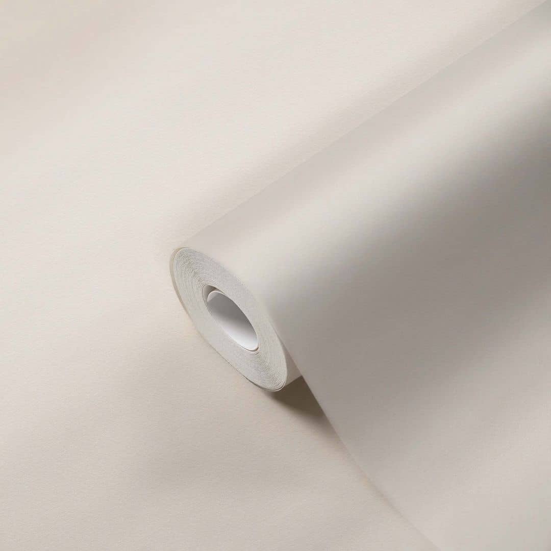 Kaeppel Tapete Creme einfarbig Uni Vliestapete Beige glatt Unitapete A.S. Création Fabrik Onlineshop