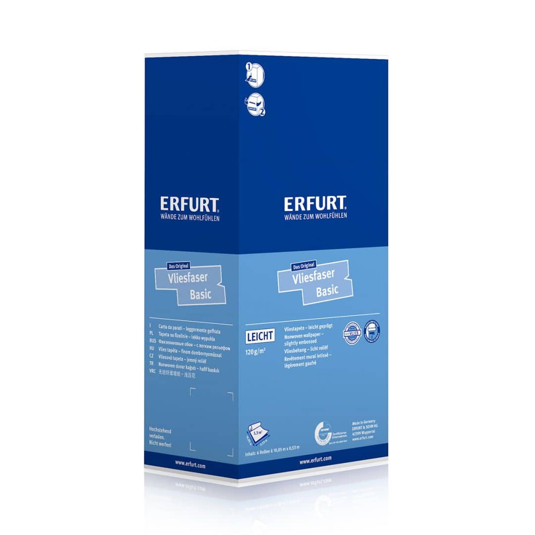 Kaeppel Erfurt Vliesfaser-Tapete Basic 102 Sonderangebot
