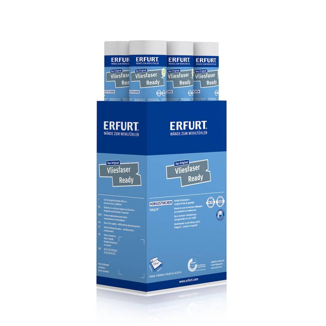 Kaeppel Erfurt Vliesfaser-Tapete Ready 305 Vatertagsangebot
