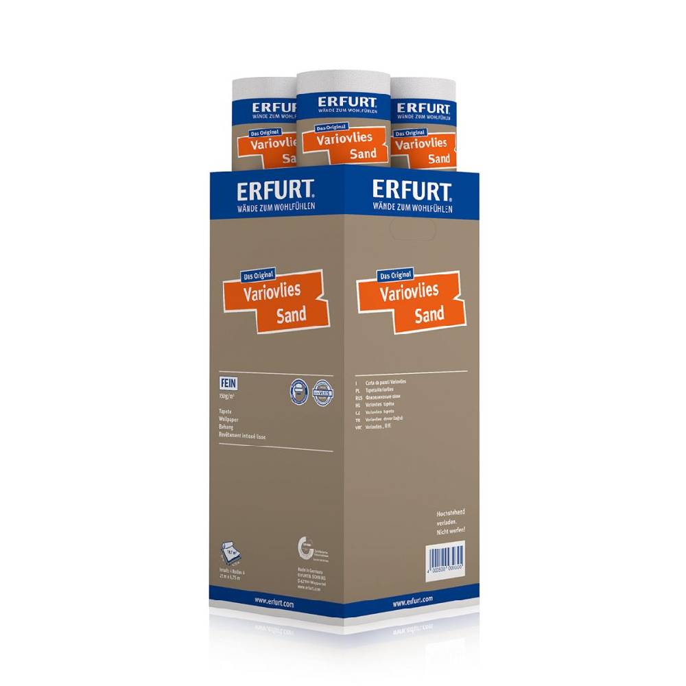 Kaeppel Erfurt Variovlies Sand 25x0,75m Online Outlet