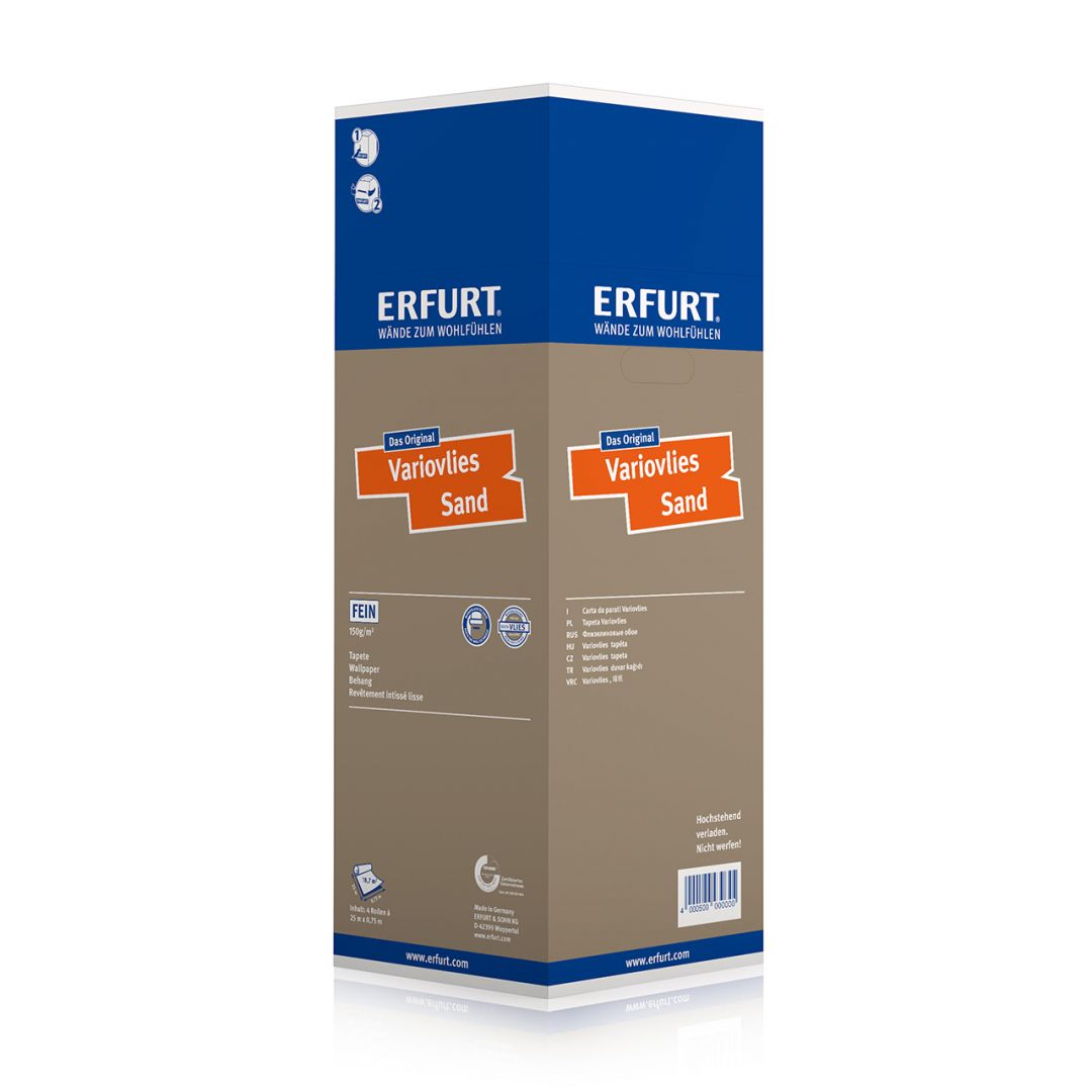 Kaeppel Erfurt Variovlies Sand 25x0,75m Online Outlet