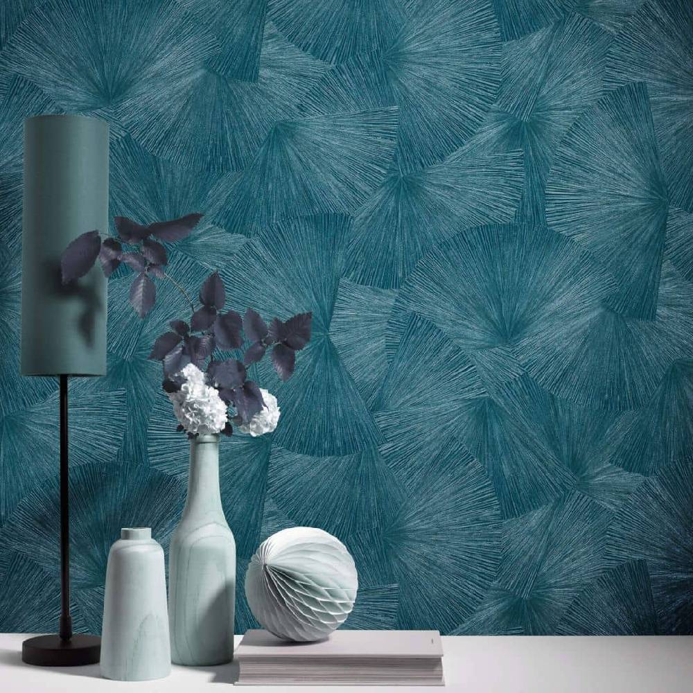 Kaeppel Guido Maria Kretschmer Vliestapete Fashion for Walls petrol