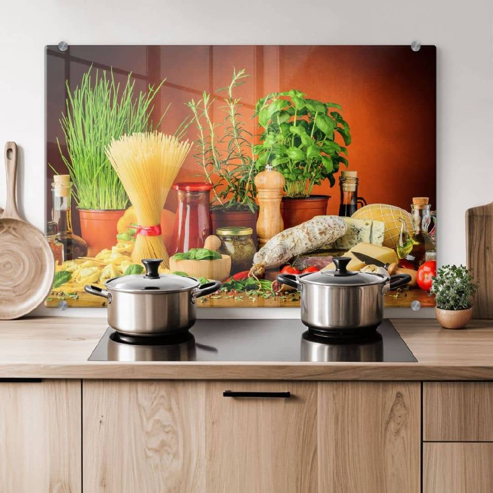 Kaeppel Spritzschutz Italienisch Kochen