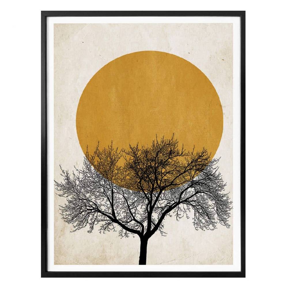Kaeppel Poster Kubistika - Wintermorgen