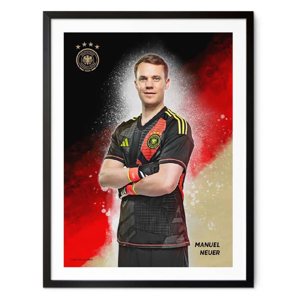 Kaeppel Poster, Wandbild DFB Neuer