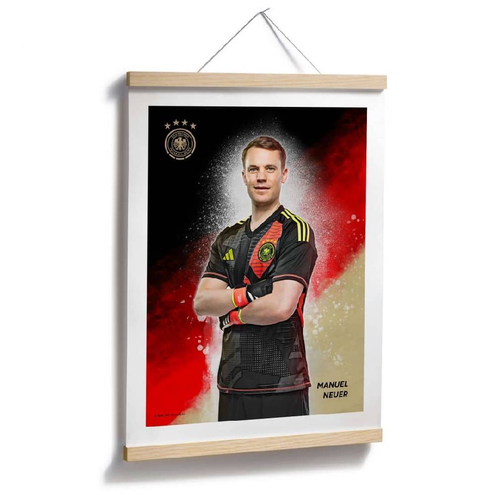 Kaeppel Poster, Wandbild DFB Neuer Kostenloser Versand international