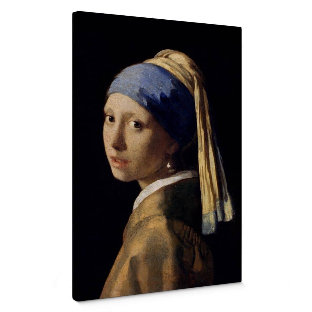 Kaeppel Leinwandbild Vermeer - Das Mädchen mit dem Perlenohrgehänge