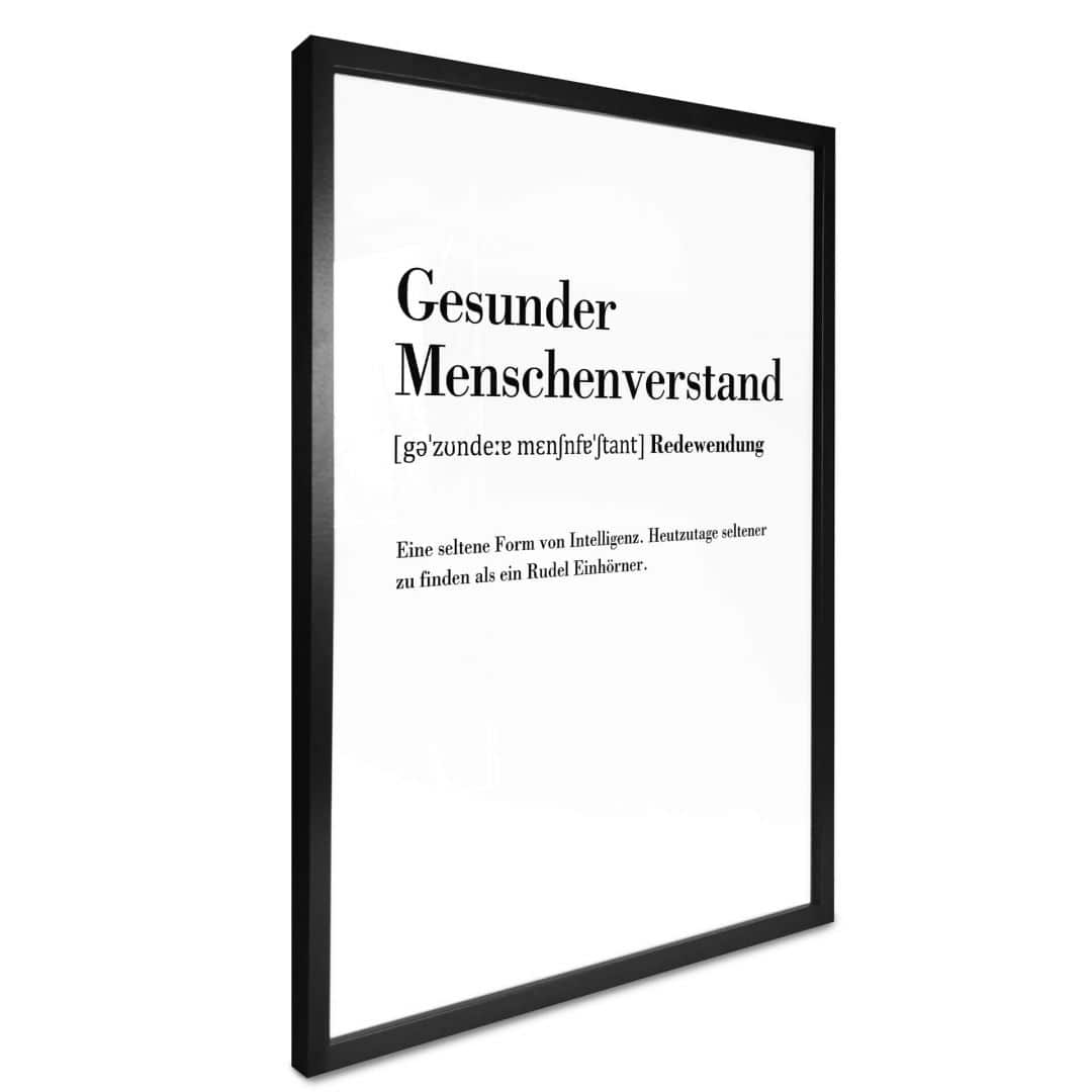 Kaeppel Poster Grammatik - Gesunder Menschenverstand 2025