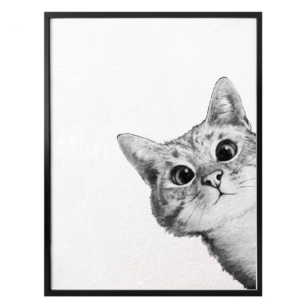 Kaeppel Poster Graves - Sneaky Cat