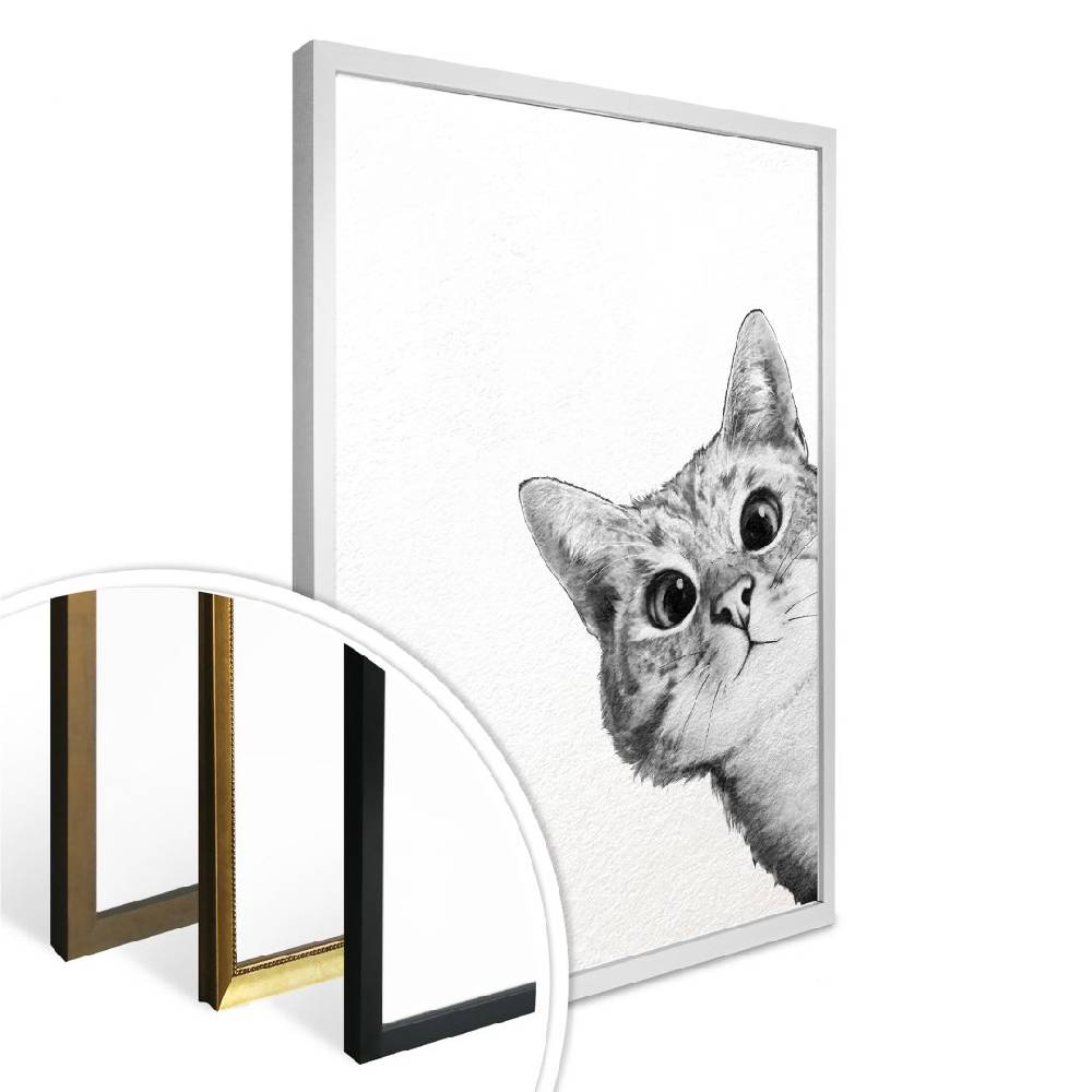Kaeppel Poster Graves - Sneaky Cat Günstiger Verkauf
