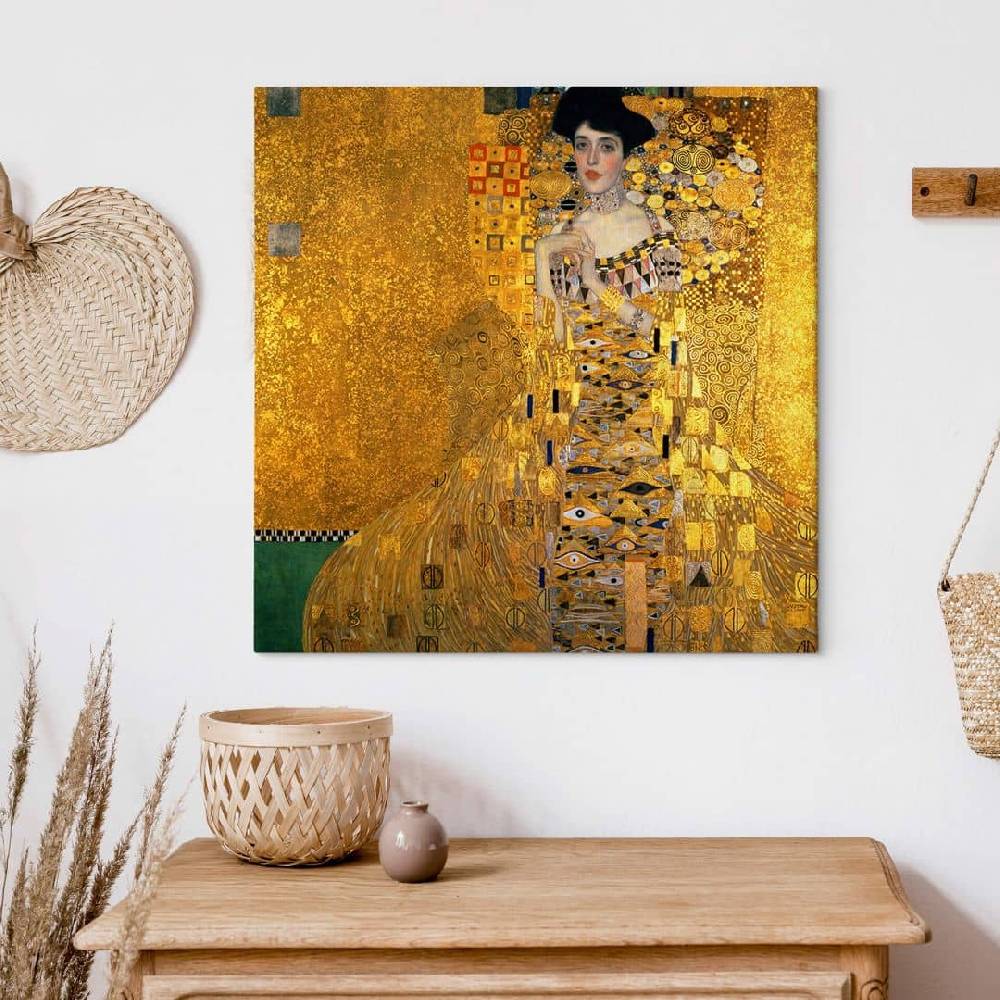 Kaeppel Leinwandbild Klimt - Bildnis der Adele Bloch-Bauer Rabatt