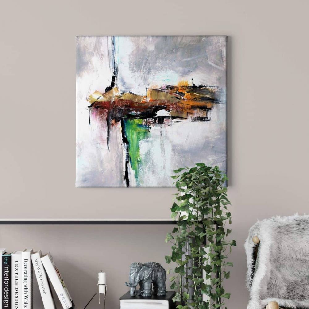 Kaeppel Leinwandbild Niksic - Modern Art Heißer Verkauf